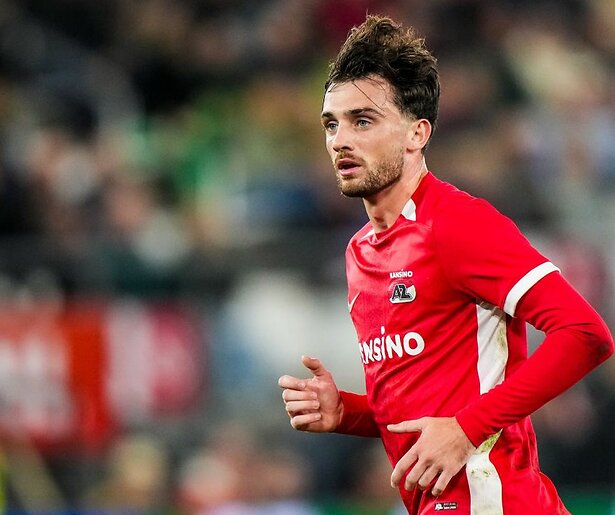 Troy Parrott staat met 'zijn' AZ lijnrecht tegenover Tottenham Hotspur in Europa League-strijd