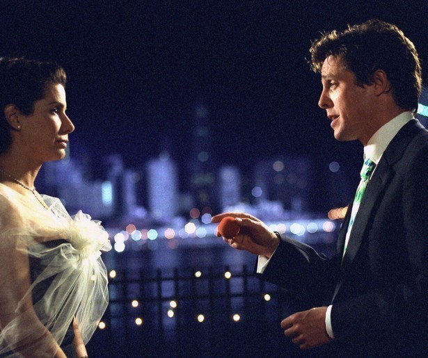 Hugh Grant hartje Sandra Bullock in romantische komedie Two Weeks Notice
