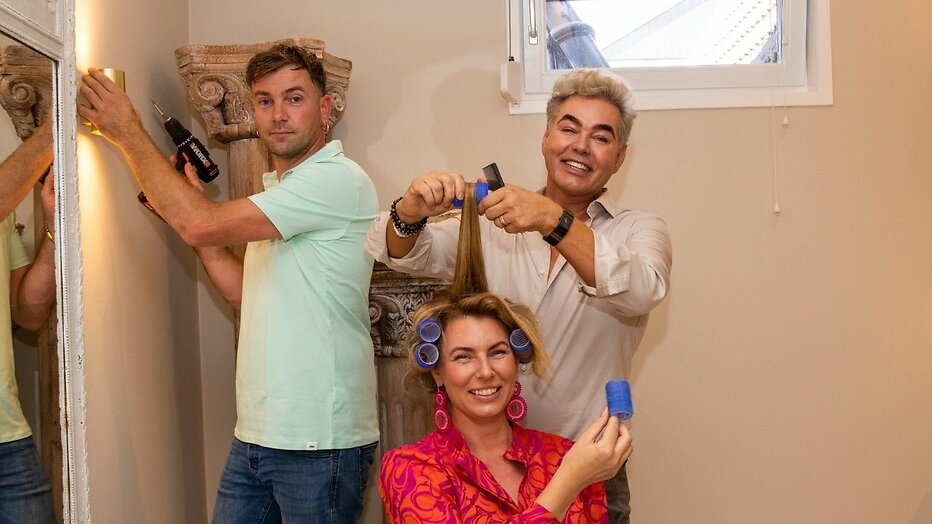 Albert, Teun en Greetje uit URK!