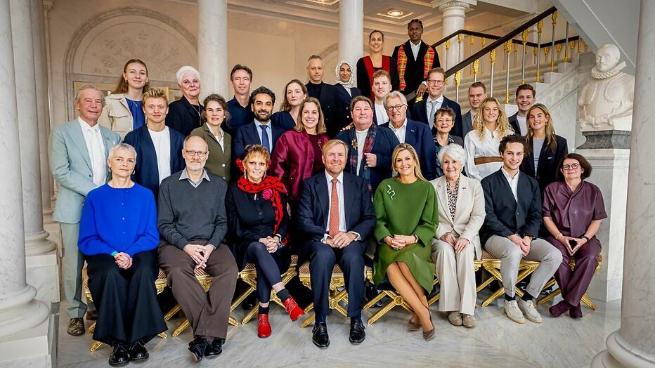 Foto van de uitblinkerslunch.