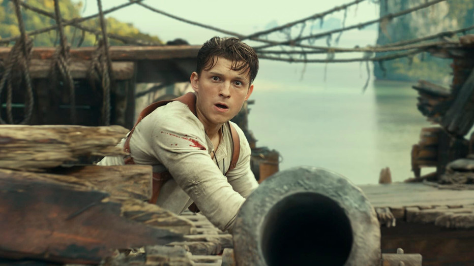 Tom Holland in Uncharted