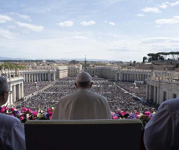 De pauselijke zegen over Rome en de wereld