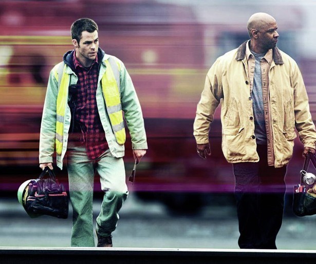 Chris Pine en Denzel Washington wacht een lastig klusje in Unstoppable