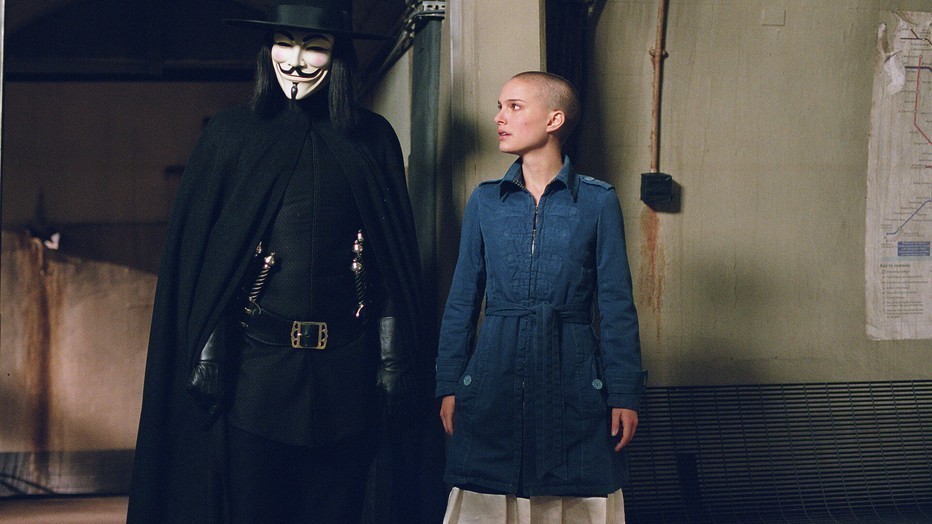Natalie Portman als Evey Hammond in V for Vendetta