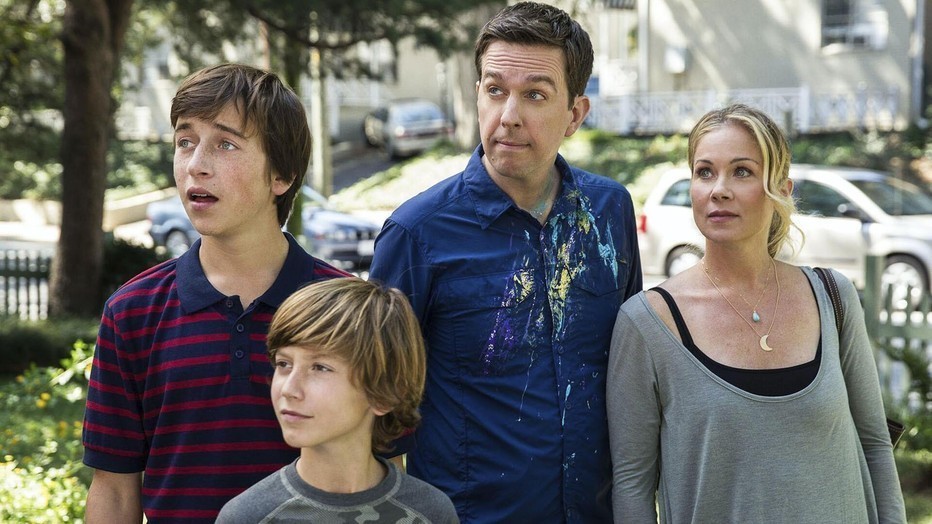Ed Helms en Christina Applegate Ed Helms en Christina Applegate