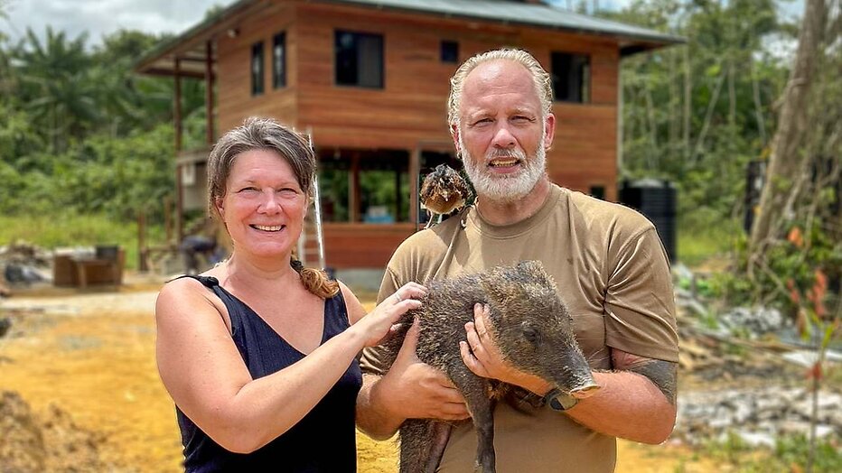 Valeska en Matthijs voor Ik Vertrek