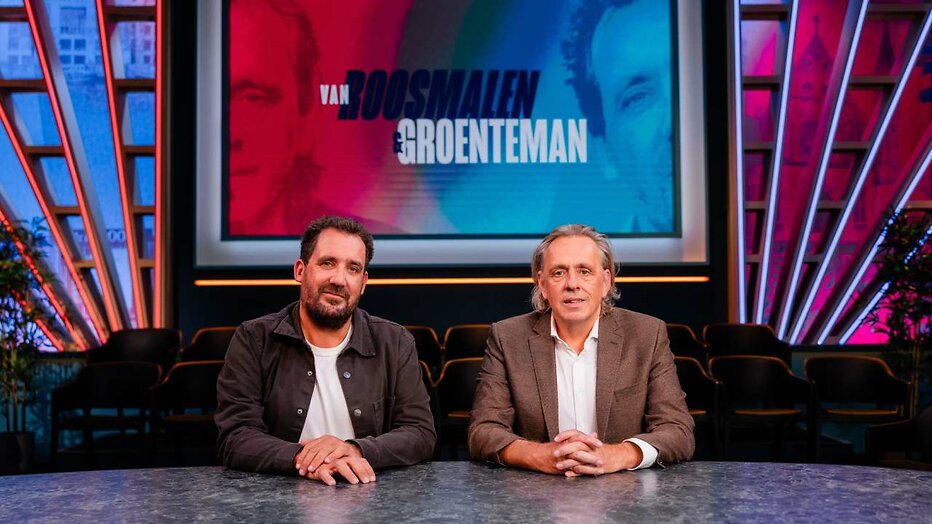 Marcel van Roosmalen en Gijs Groenteman