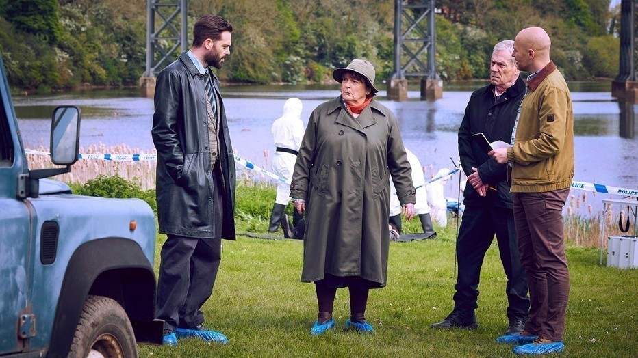 Brenda Blethyn en collega's uit Vera