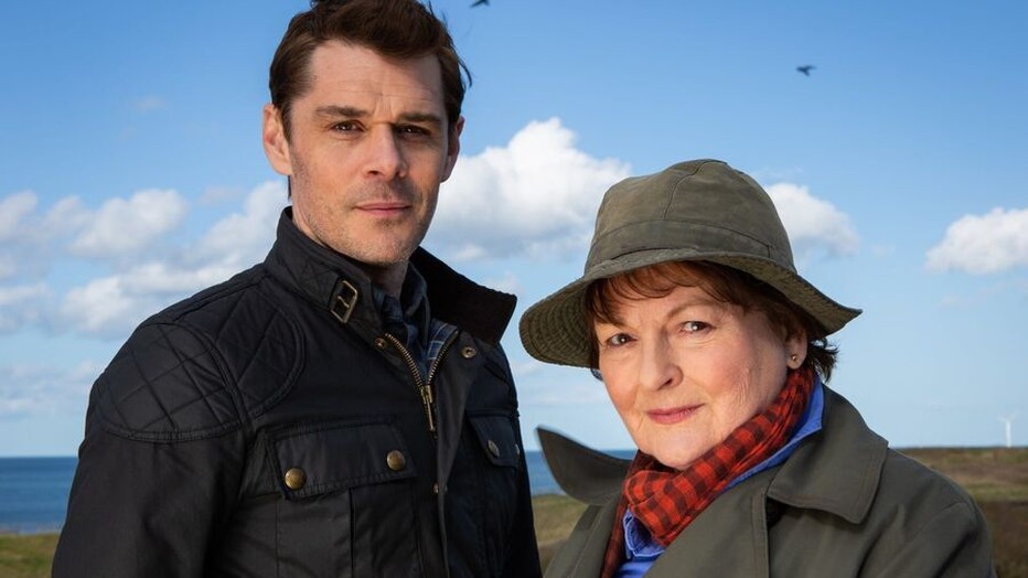 Brenda Blethyn en Kenny Doughty voor Vera
