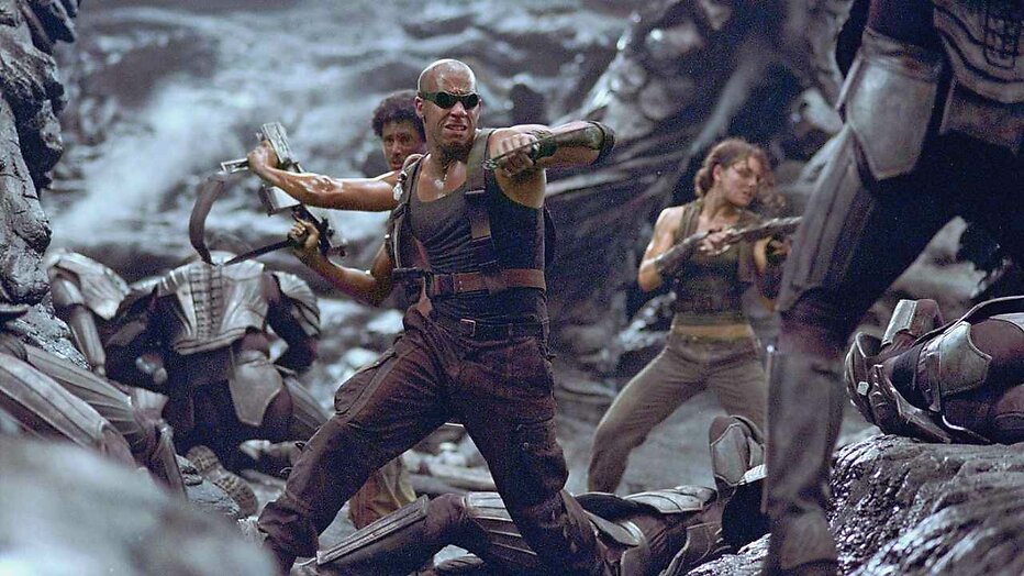 Vin Diesel in Pitch Black Vin Diesel in Pitch Black