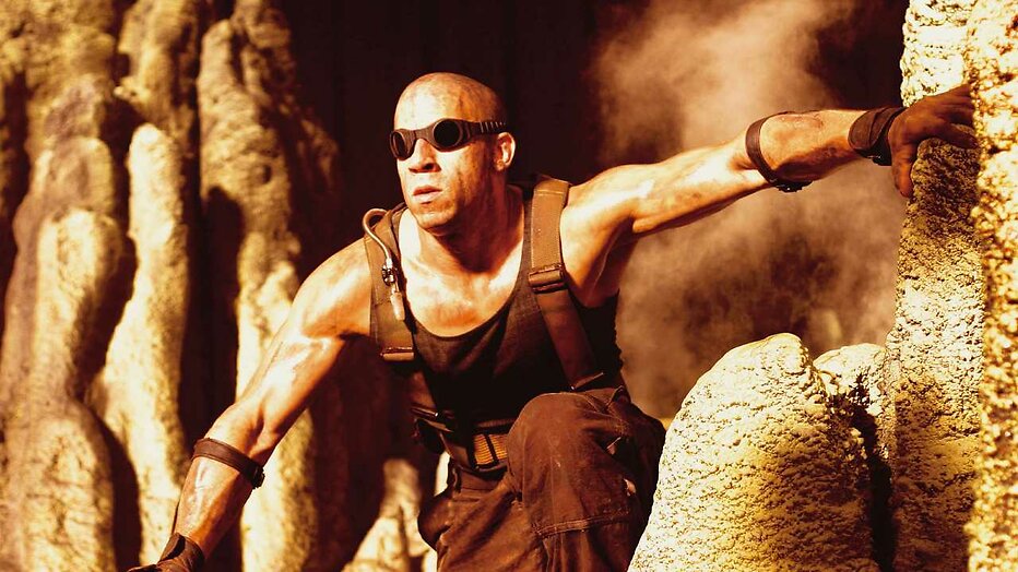 Vin Diesel in Pitch Black Vin Diesel in Pitch Black
