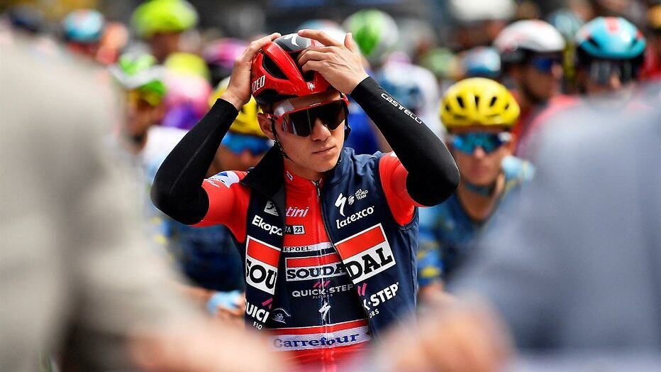 Remco Evenepoel tijdens Vuelta 2023