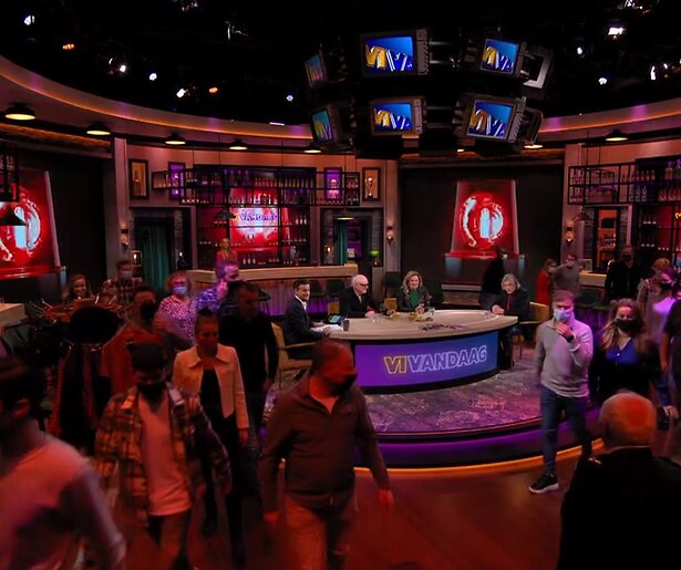 VI Vandaag stuurt publiek naar huis tijdens uitzending