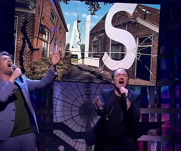 Vals zingende Niels en Jeroen scoren punten bij kijkers Even Tot Hier
