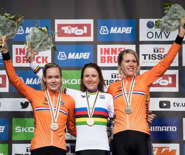 WK Wielrennen: Oranjevrouwen torenhoog favoriet