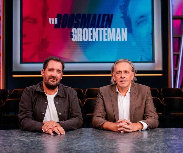 Marcel van Roosmalen en Gijs Groenteman in gesprek met Talpa over programma bij NET5
