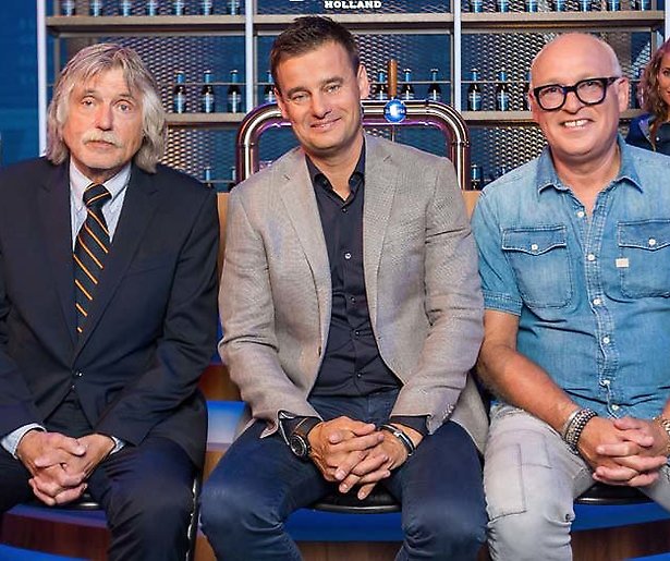 Veronica Inside trio viert huwelijk René van der Gijp