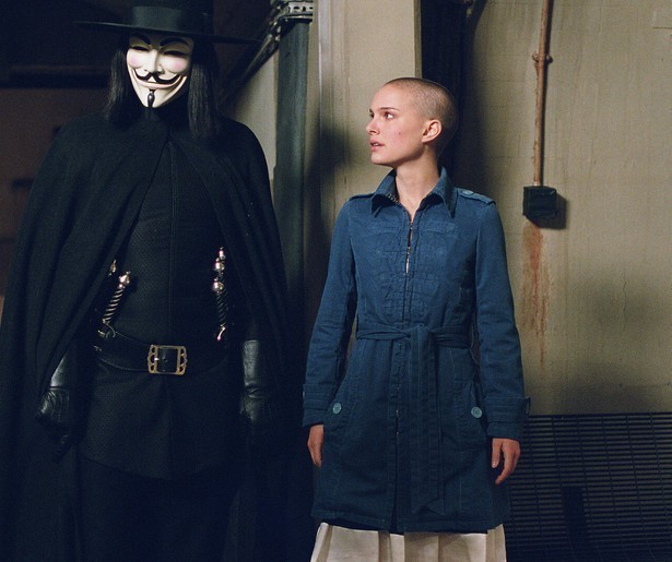 Natalie Portman komt in opstand in V For Vendetta