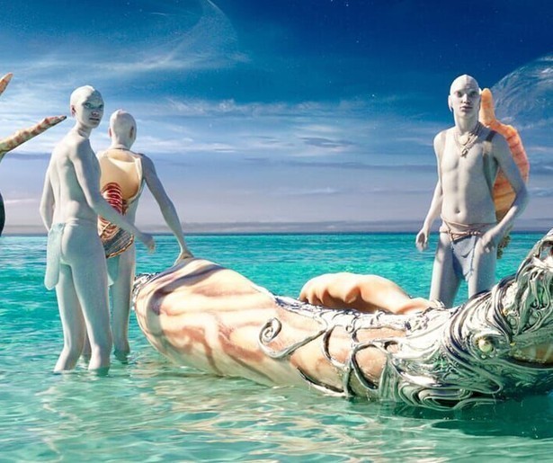 Rihanna is een alien in Valerian and the City of a Thousand Planets