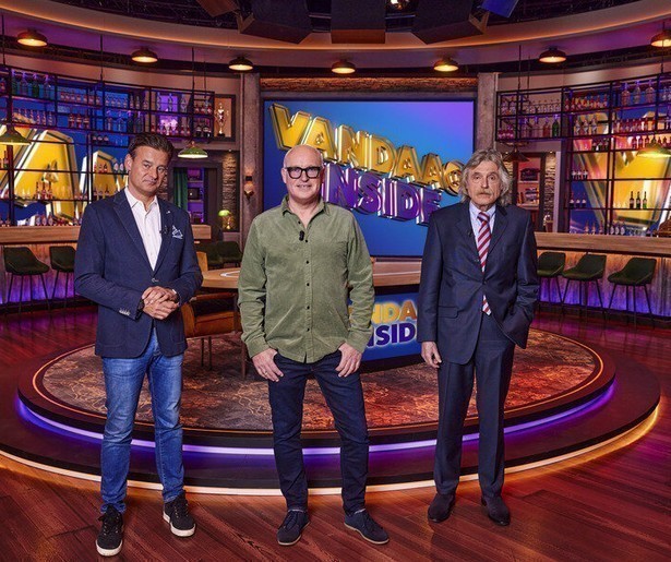 Johan Derksen, Wilfred Genee en René van der Gijp maken langere uitzending Vandaag Inside