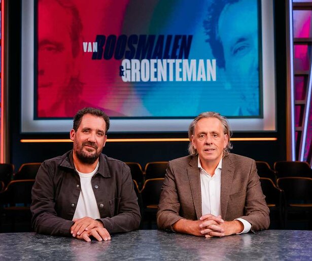 Marcel van Roosmalen en Gijs Groenteman beginnen aan een kersvers seizoen van Van Roosmalen & Groenteman