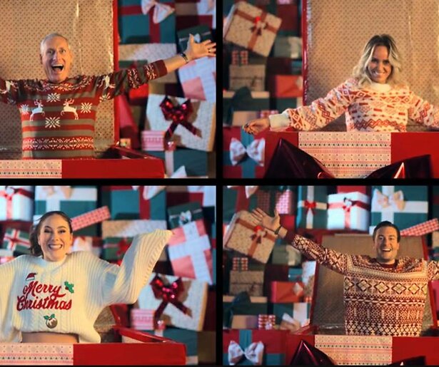 Kerstpret met Gert, Ellen, Viktor en Marie: special De Verhulstjes binnenkort op Videoland