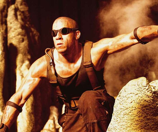 Vin Diesel wil de vleesetende monsters te slim af zijn in Pitch Black