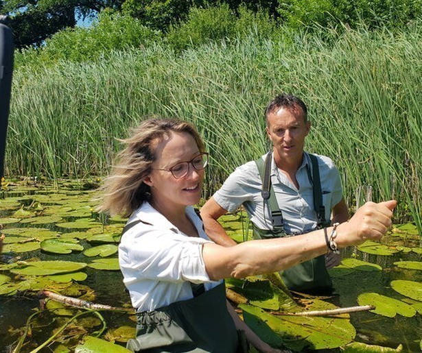 Willemijn Veenhoven en Menno Bentveld twee dagen in de natuur