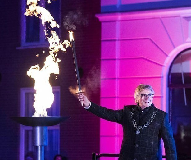 Bevrijdingsvuur van eeuwige vlam