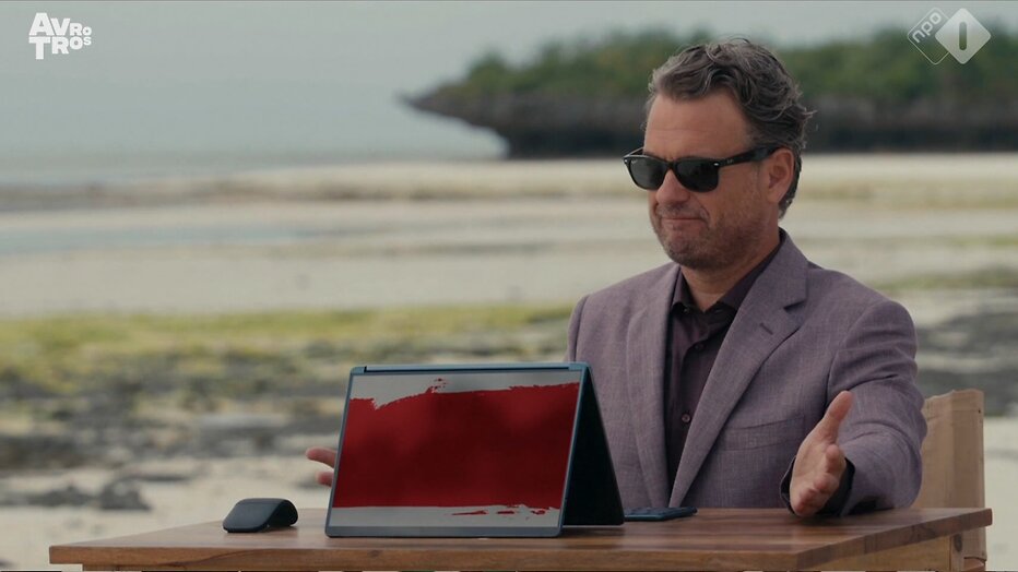 Rik van de Westelaken liet nog één rode scherm zien