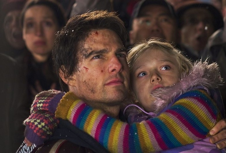Tom Cruise op de vlucht voor aliens Tom Cruise op de vlucht voor aliens