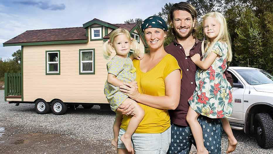 Martine, Bram maken een wereldreis in hun tiny house 