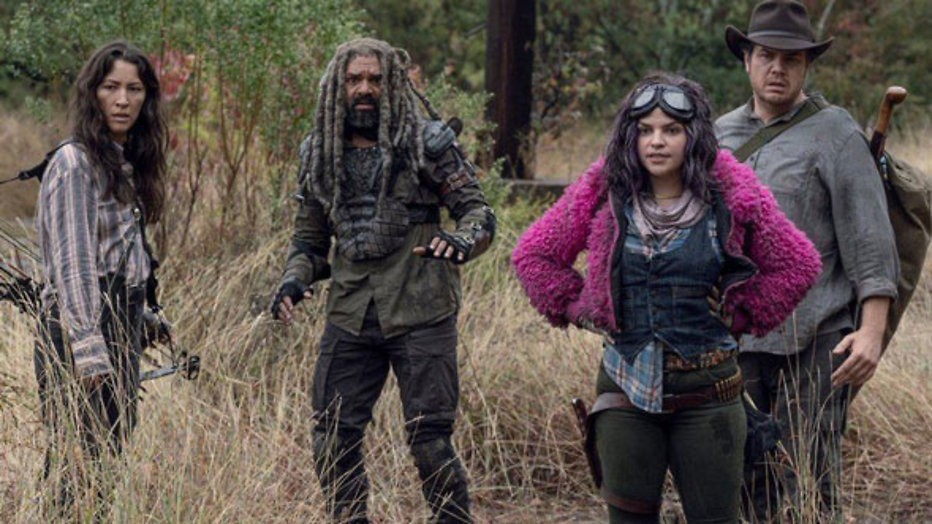 Eugene, Ezekiel, Yumiko en Princess worden gescheiden in The Walking Dead Eugene, Ezekiel, Yumiko en Princess worden gescheiden in The Walking Dead