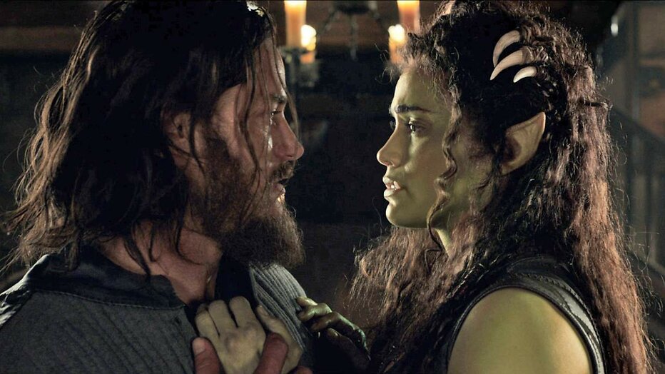 Travis Fimmel en Paula Patton in Warcraft