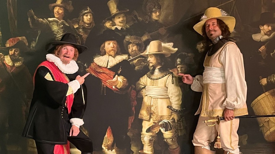 'Rembrandt van Rijn' in Welkom in Amsterdam