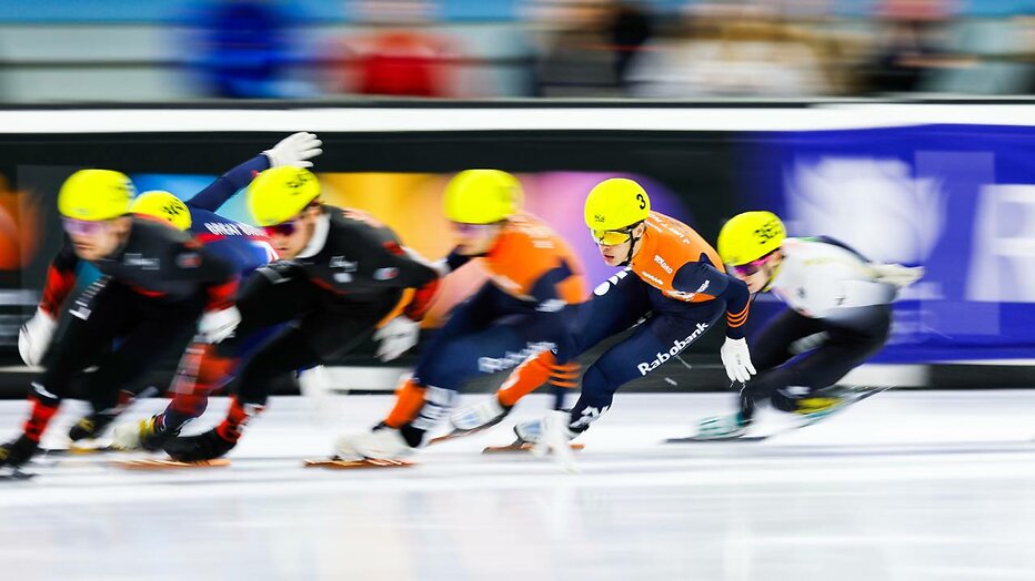 Jens van 't Wout en andere shorttrackers