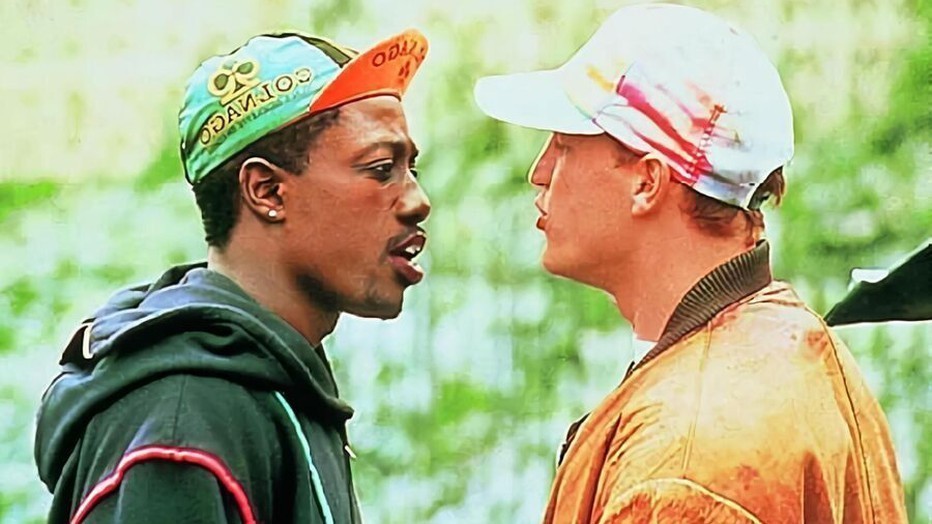 Woody Harrelson en Wesley Snipes in White Men Can't Jump