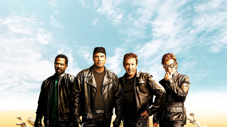 Martin Lawrence, John Travolta, Tim Allen en William H. Macy in Wild Hogs