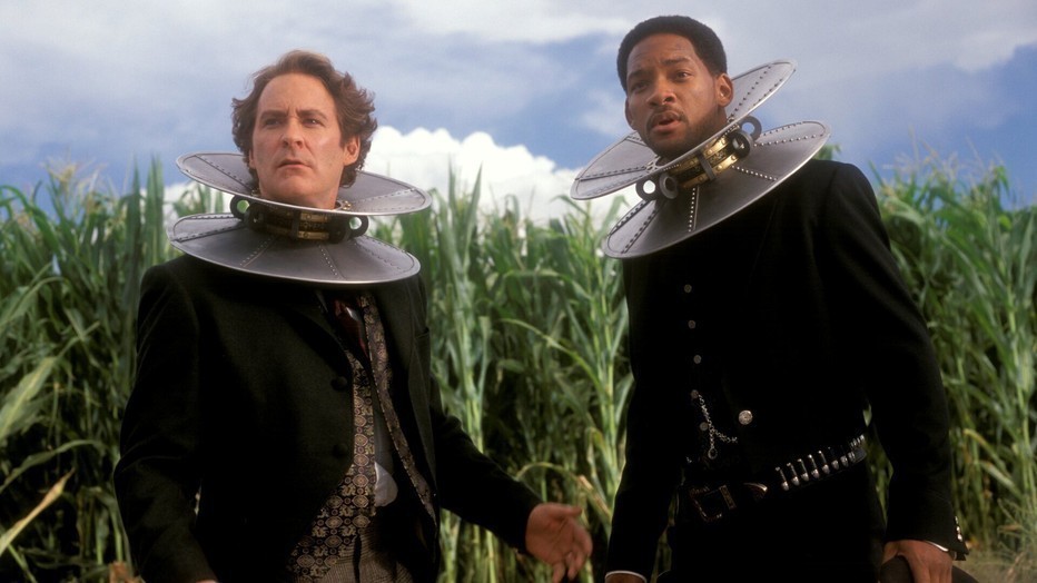 Kevin Kline en Will Smith in Wild Wild West