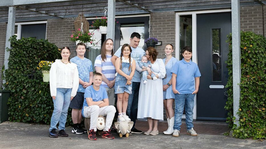 De familie Wildeman.