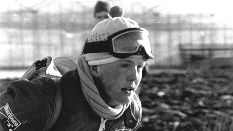 (Prins) Willem-Alexander rijdt de Elfstedentocht in 1986 (Prins) Willem-Alexander rijdt de Elfstedentocht in 1986