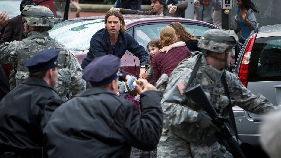 Brad Pitt in World War Z