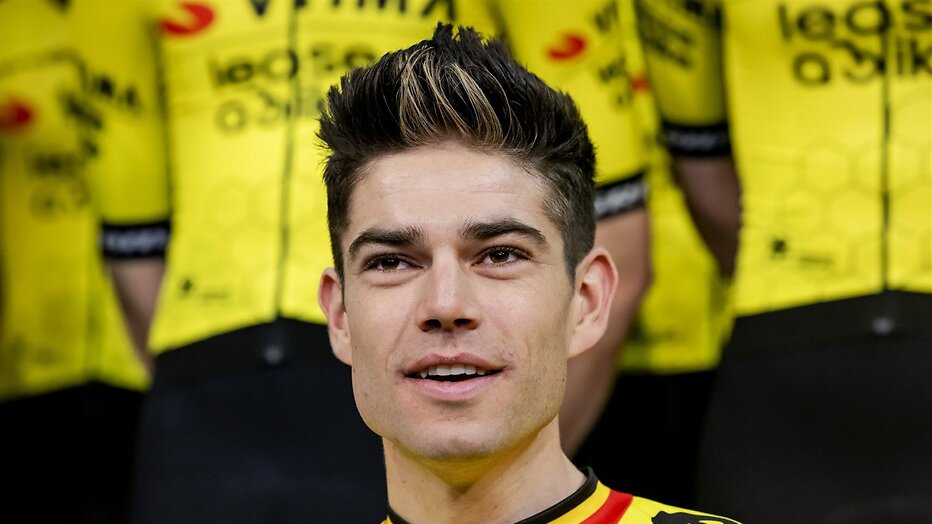 Wout van Aert voor Team Visma Wout van Aert voor Team Visma