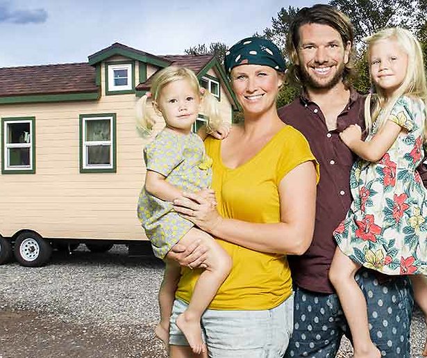 Martine, Bram maken een wereldreis in hun tiny house 