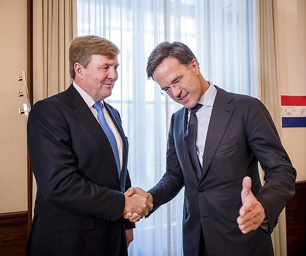 Presentatie Kabinet Rutte III bij NOS