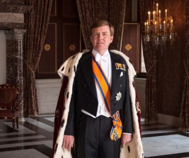 Koning Willem-Alexander op bezoek bij McDonalds Leiden