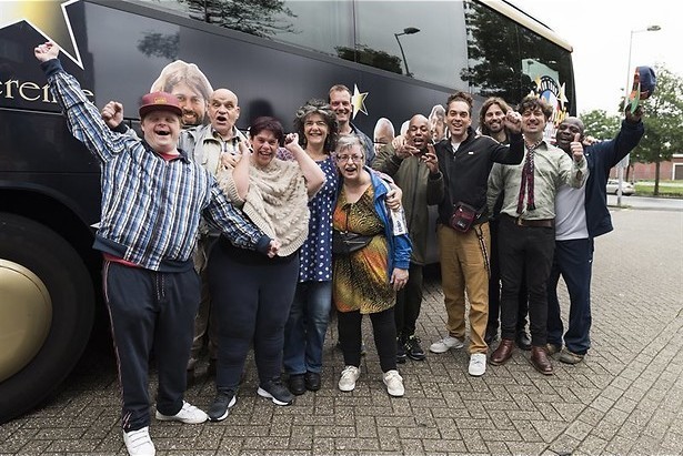 Op tournee in Frankrijk