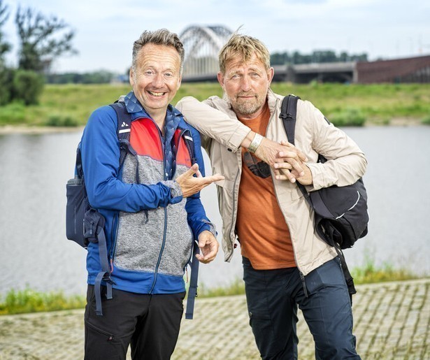 Harm en Joris gaan uit wandelen