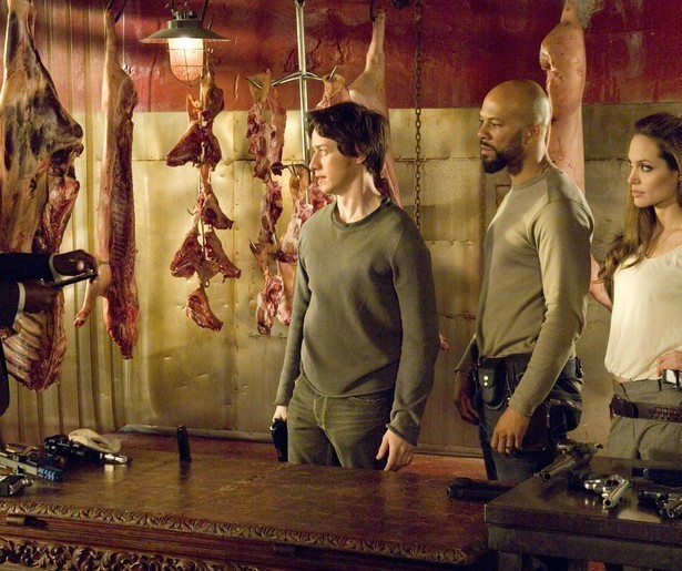 James McAvoy verveelt zich in Wanted