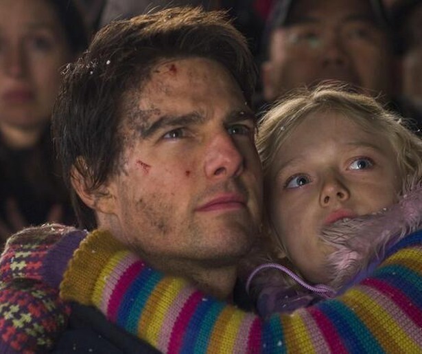 Tom Cruise op de vlucht voor aliens in Spielberg-film